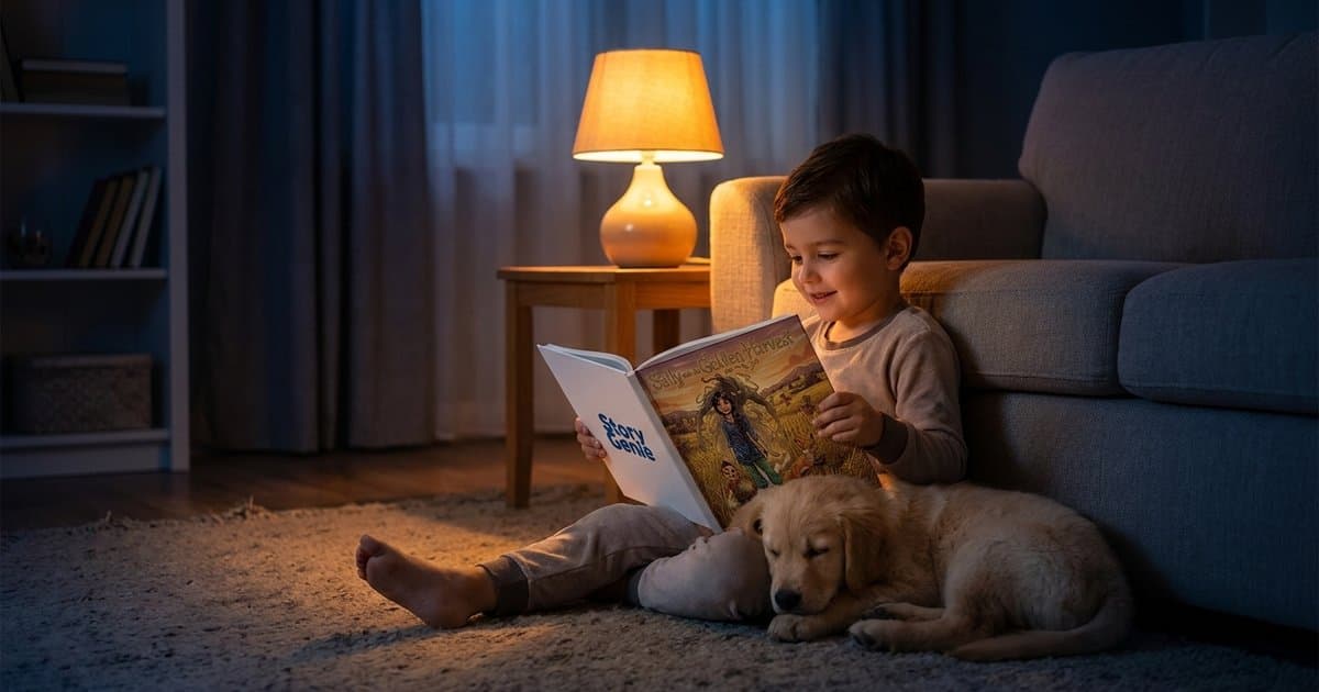 A book starring your kid and the new pet