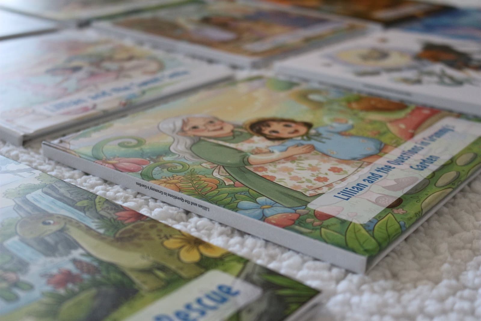 Personalized birthday book for a child